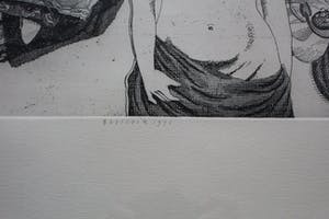 Herman Berserik - grote ets - 1971 kopen? Bied vanaf 125!