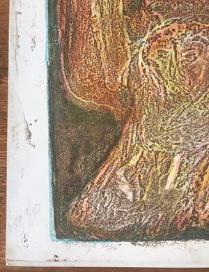 Reidar Magnus - Originele kleurenlitho - 1959 - Gesigneerd - 10/16 kopen? Bied vanaf 65!