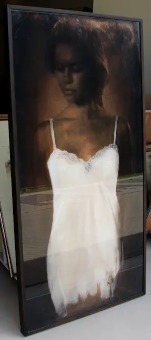 Casper Faassen - Gemengde techniek: Nicolette - 2013(zeer groot!) kopen? Bied vanaf 3995!