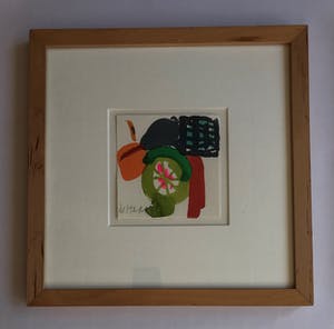 Jurjen de Haan - Aquarel - abstract - 1999 - ingelijst kopen? Bied vanaf 80!