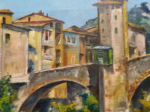 Niet of onleesbaar gesigneerd - Pont de Sospel kopen? Bied vanaf 1!