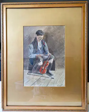 Frits Weiland - de jonge violist kaufen? Bieten Sie von 59!