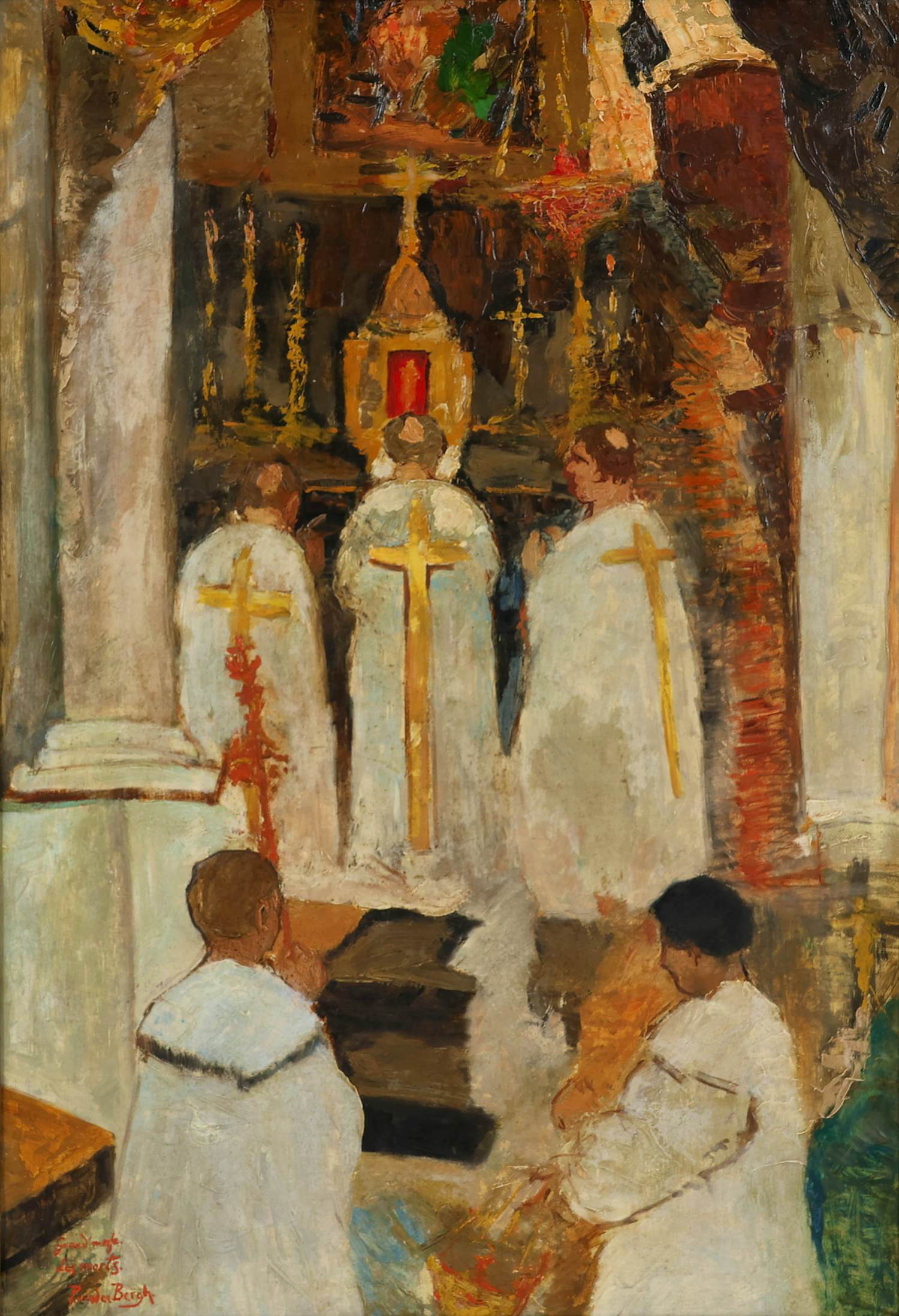 Piet van den Bergh - Grand messe des morts kopen? Bied vanaf 600!