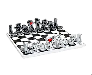 Keith Haring - Limited Edition Chess Game made by Vilac France kopen? Bied vanaf 100!