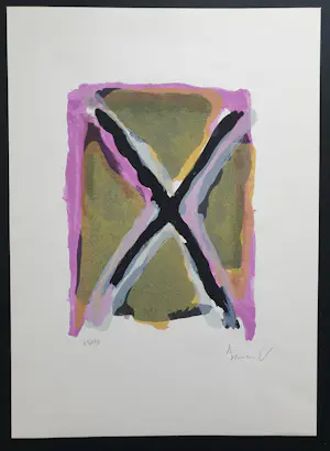 Bram van Velde - Zonder titel / Prent 190 kopen? Bied vanaf 150!