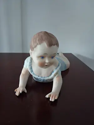 Onbekend - Baby beeldje jaren 50 kopen? Bied vanaf 25!