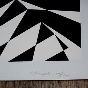 Peter Struycken - complete portfolio met 8 zeefdrukken - 1966 kopen? Bied vanaf 1750!