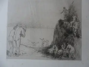 Adolf Schinnerer - Ets, zonder titel kopen? Bied vanaf 30!