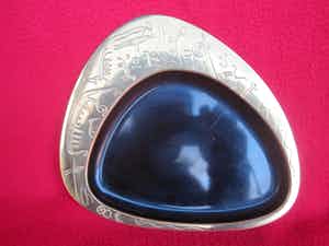 Nils Thorsson - Messing bonbons schaaltje-presenteer blad. verkocht voor € 25!