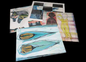 Hans van der Pennen - en andere! - Lot van 12 werken op papier kopen? Bied vanaf 1!