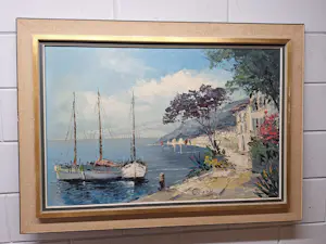 Jan Bevort - Mooi Mediterraan Schilderij kopen? Bied vanaf 145!