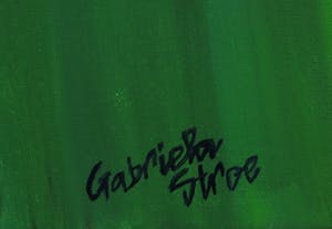 Gabriela Stroe - Olieverf op doek, Rode tulpen XVII kopen? Bied vanaf 60!