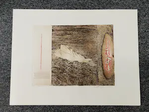 Jan Montyn - Grote, vrij zeldzame drogenald Ets uit de "Vietnam" serie - kleine oplage (30) kopen? Bied vanaf 78!