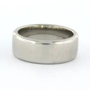 14k witgouden ring bezet met briljant geslepen diamanten tot. 0.44 ct kopen? Bied vanaf 1250!