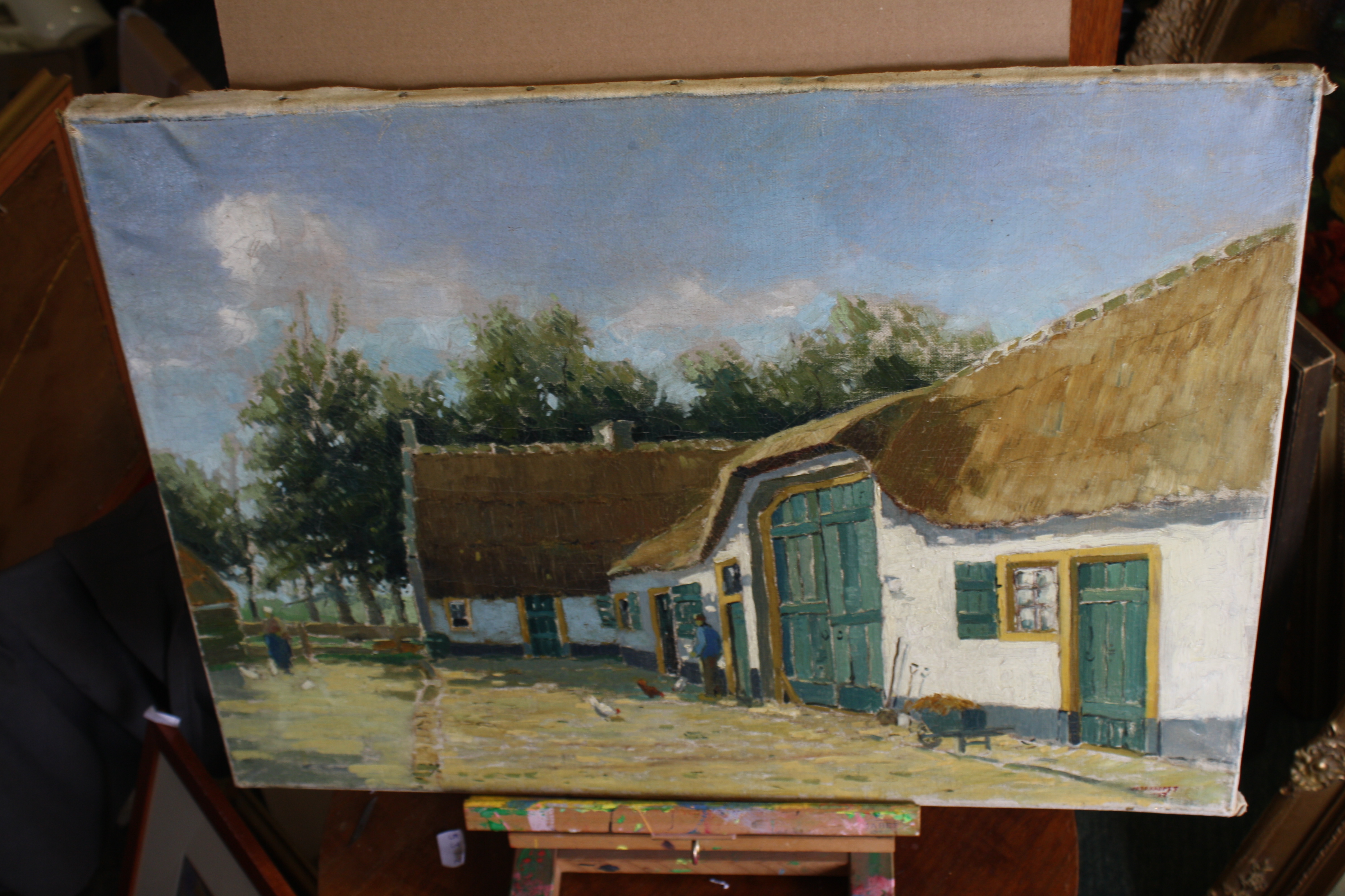 Joop Kropff - kippen voeren op de boerderij kopen? Bied vanaf 150!