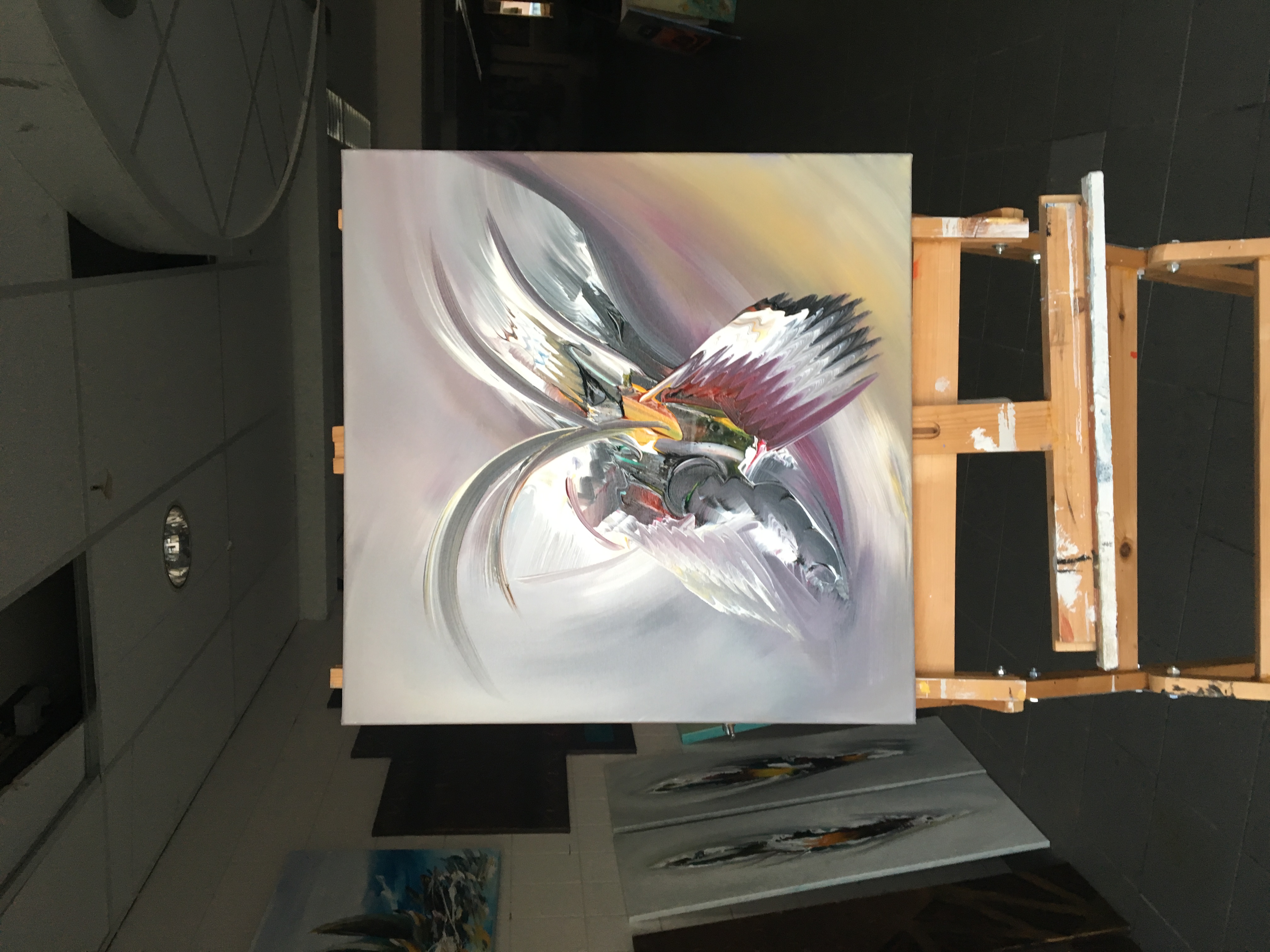 Gena Genadyj - Abstract “ In flight “ kopen? Bied vanaf 35!