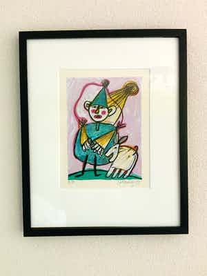 Corneille - Pierot met hondje verkocht voor € 120!