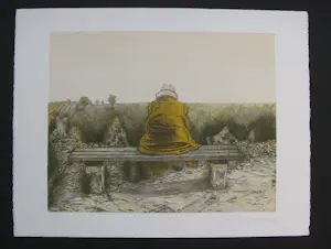 Hans-Jurgen Siegert - 'Het landschap zoals ik het ken', lithografie, EERSTE EXEMPLAAR! kopen? Bied vanaf 25!