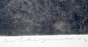 Zoltin Peeter - Abstracte Compositie - Ets kopen? Bied vanaf 90!