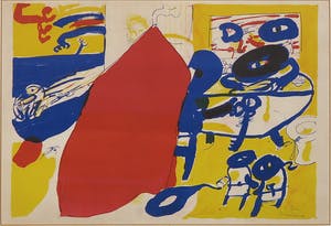 Heimrad Prem - Litho, Zonder titel- Ingelijst kopen? Bied vanaf 1!