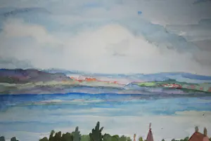 Ellie Wessels - Gezicht op Colombier (Frankrijk) 1973 kopen? Bied vanaf 50!