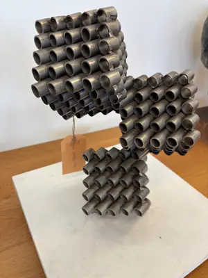 Erik van Spronsen - Studie van 3 x kubus van buisprofiel kopen? Bied vanaf 125!