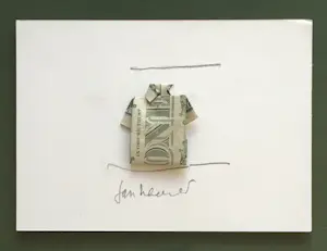 Jan Henderikse - Zero - Gevouwen Dollar-shirt kopen? Bied vanaf 325!