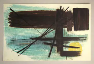 Hans Hartung - Pastel P. 1950-3 - Offset lithography signed - 1961 kopen? Bied vanaf 120!