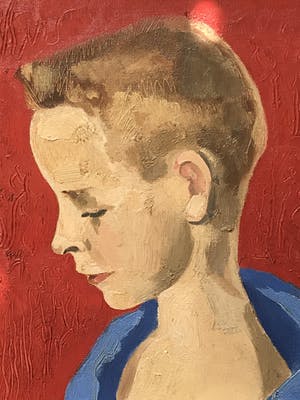 Theo Bitter - Lezende jongen kopen? Bied vanaf 750!