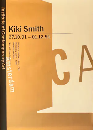Kiki Smith - Affiche Intitute of contemporary art, Amsterdam, 1991 kopen? Bied vanaf 180!