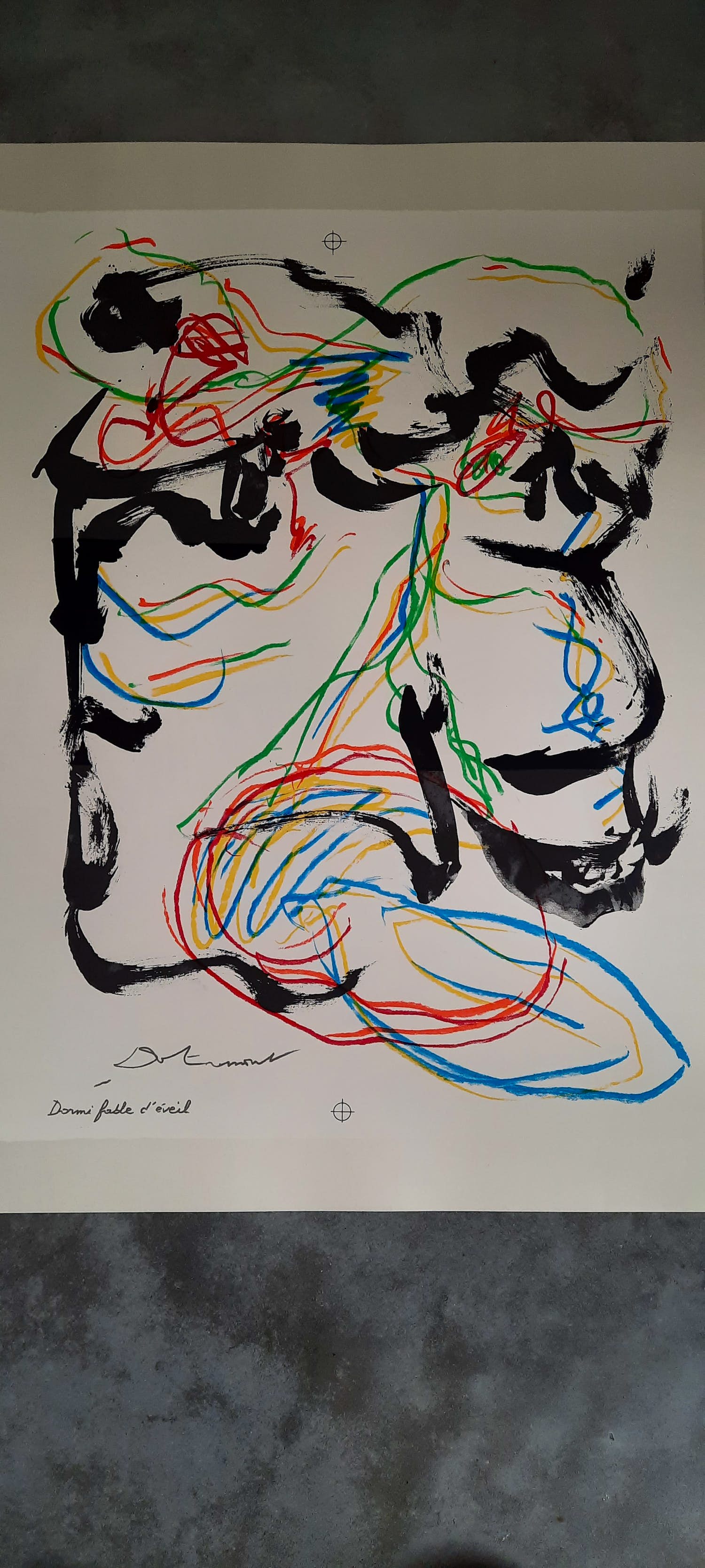 Karel Appel - Duo Pour Pinceau et Crayon - Au vieux vélo kopen? Bied vanaf 275!