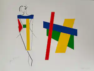 Bob Bonies - Frans Molenaar: zonder titel verkocht voor € 68!