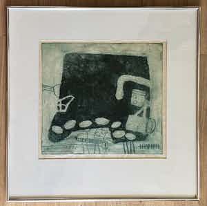 Jan Montyn - “Zeven ovalen” zeer zeldzaam! verkocht voor € 110!