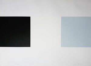Rob van Koningsbruggen - Geometrische compositie in zwart, grijs en wit (ingelijst) kopen? Bied vanaf 75!