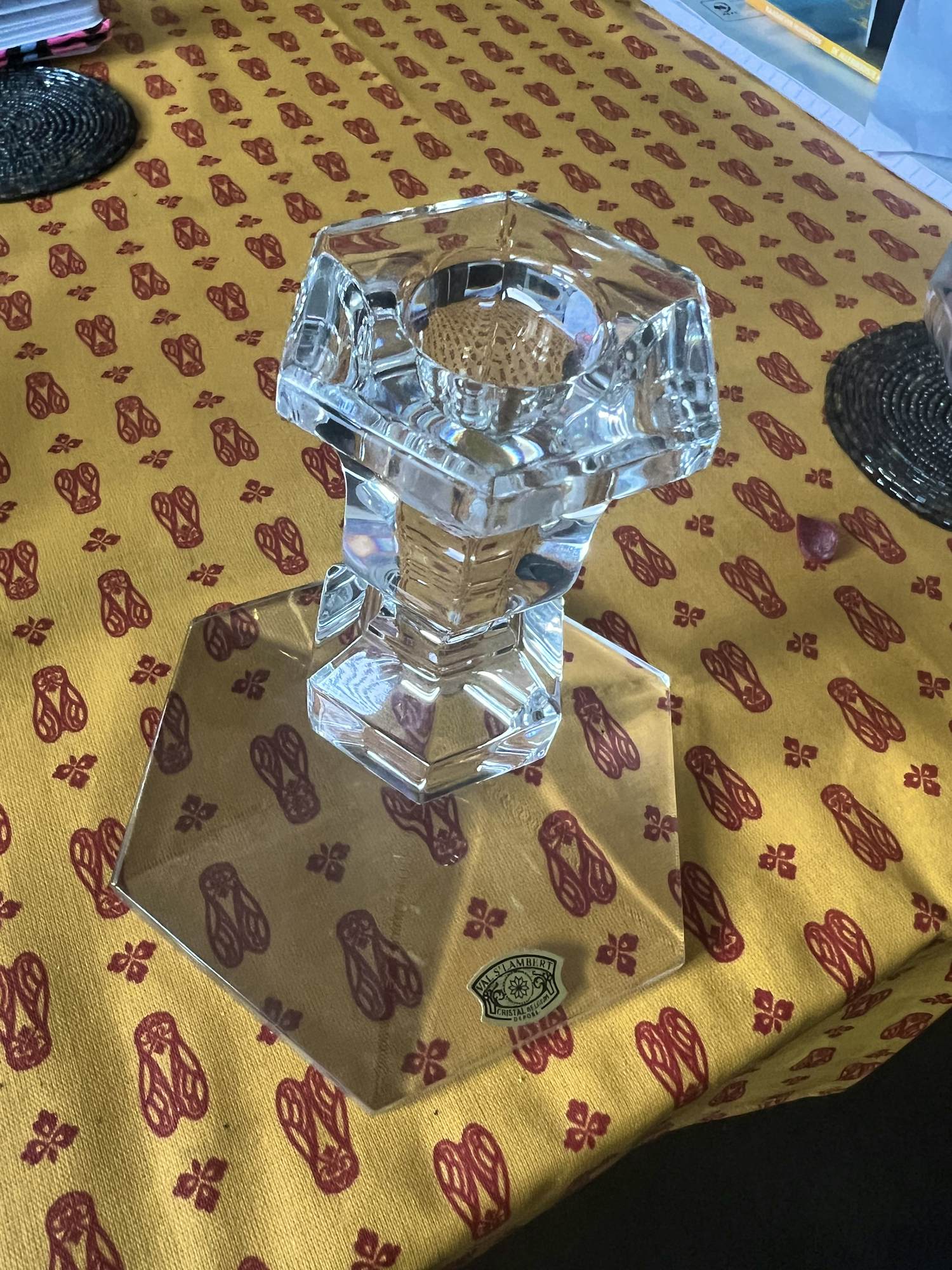 Val-Saint-Lambert - Kaarsenhouder kopen? Bied vanaf 50!