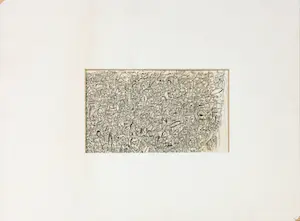 Niet of onleesbaar gesigneerd - Pentekening, Zonder titel kopen? Bied vanaf 1!