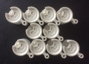 Niet of onleesbaar gesigneerd - EHLEN JOHANSSON - 10 WAXINELICHTHOUDERS kopen? Bied vanaf 1!