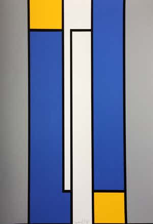 Siep van den Berg - grote kleuren zeefdruk - gesigneerd en genummerd. verkocht voor € 195!