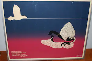 Bart Filet - Peace Bird - litho, epreuve exemplaar kopen? Bied vanaf 65!