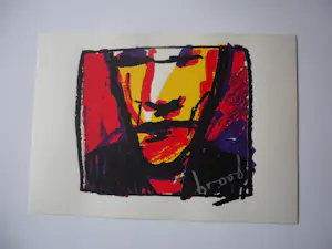 Herman Brood - Zeefdruk, Woedend Licht. kopen? Bied vanaf 60!