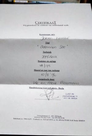 Jeroen Krabbe - View on Andamnon Sea kopen? Bied vanaf 140!