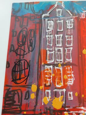 Peter Klashorst - Gemengde techniek - Handgesigneerd !!! kopen? Bied vanaf 150!