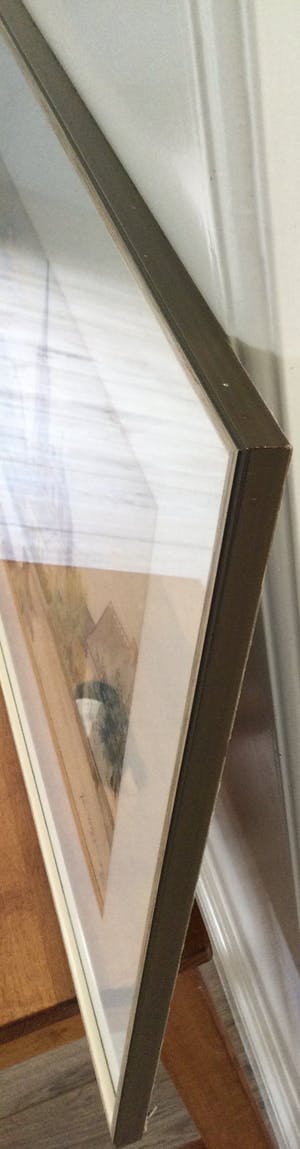 Jan P. A. Wiegman - aquarel/tekening met de St. Jans Geboortekerk in De Kwakel kopen? Bied vanaf 39!