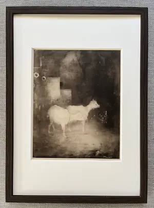 Jan Mankes - Originele Heliogravure Geitjes in Bos 1923 kopen? Bied vanaf 135!