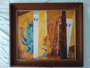 Meinert Volkers - Modern kubistisch stilleven kopen? Bied vanaf 80!