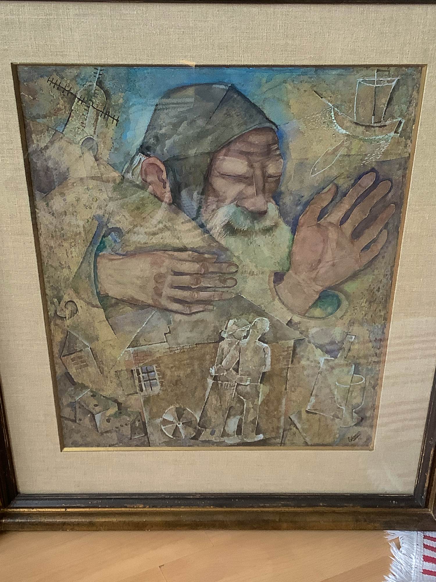 Nikolaas Eekman - Portret van oude man met witte baard en hoofdkapje. kopen? Bied vanaf 4000!