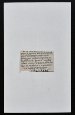 Siep van den Berg - # PENTEKENING, Kees Fens # 1990, mint kopen? Bied vanaf 39!
