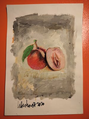 Peter Klashorst - Juicy Pussy Apple kopen? Bied vanaf 135!