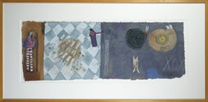 Liesbeth Rahder - Zeefdruk, Zonder titel II - Ingelijst (Groot) kopen? Bied vanaf 20!