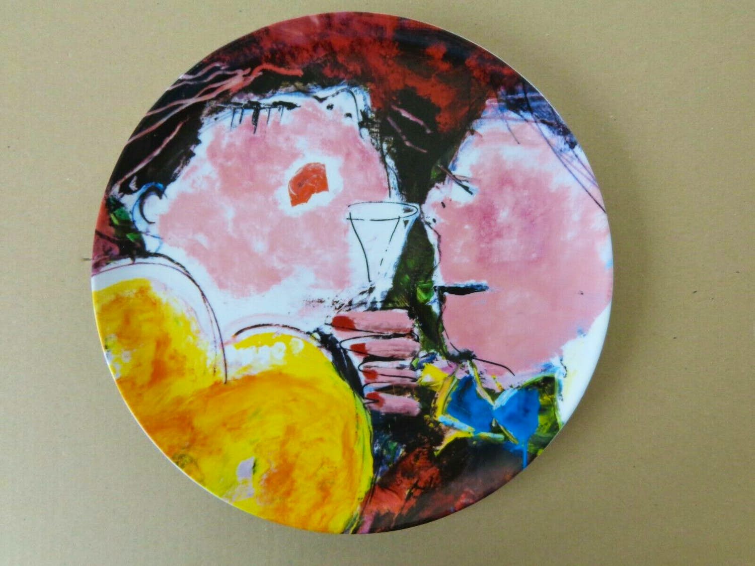 Gerdine Duijsens-Kroeze - MIJN PRINS / PORSELEINEN BORD / D=31.5cm verkocht voor € 35!